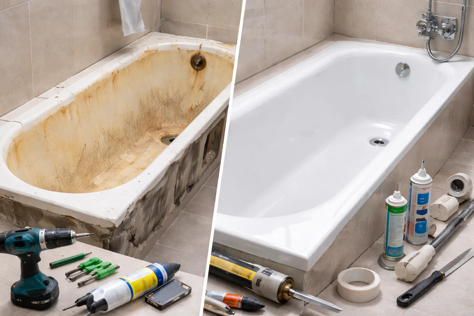 Акриловая вставка в ванну («Ванна в ванну»): плюсы, минусы и установка