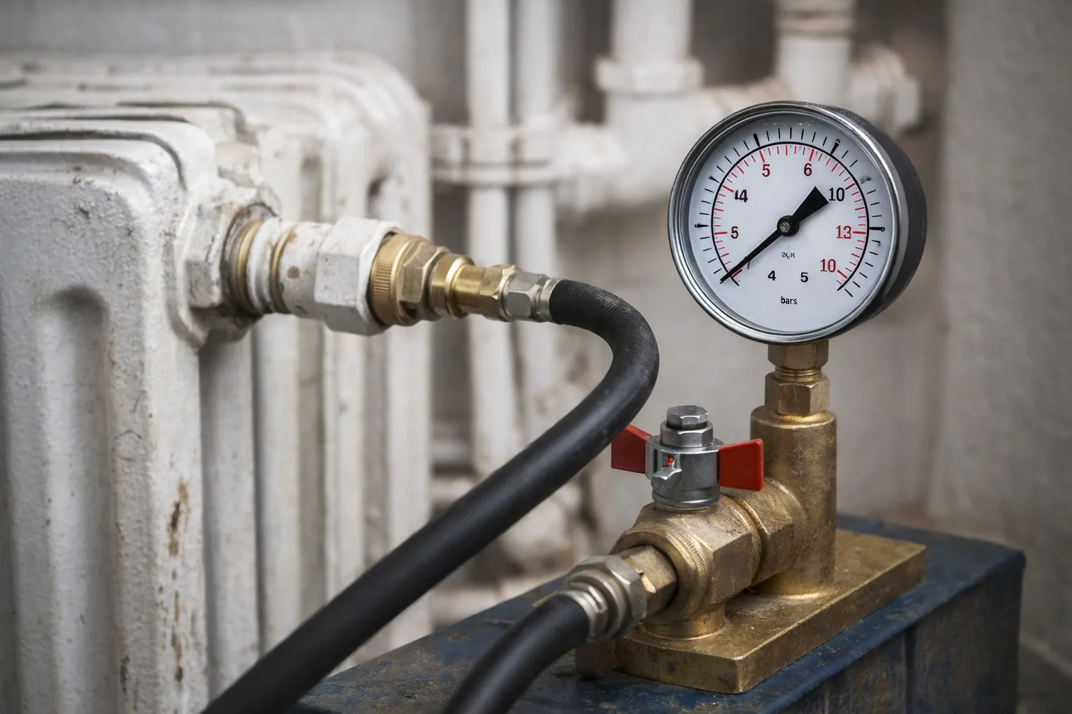Опрессовка системы отопления